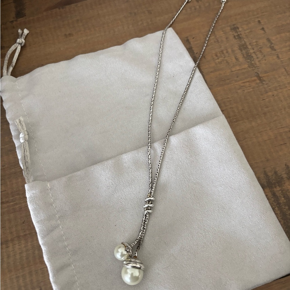 Brighton Silver Necklace with Intricate Design